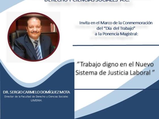 La ASEFADE invita a la conferencia en linea: «Trabajo Digno en el Nuevo Sistema de Justicia Laboral»